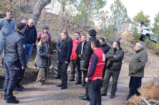 Devlet yangınzedelerin yanında!